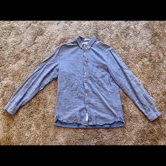 H&M L.O.G.G. Button Down Shirt - Men’s Small - Picture 1 of 6